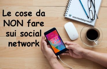 Ci dimentichiamo molto spesso di raccontare le cose da non fare sui social, quei piccoli comportamenti, a volte anche involontari, che ci danneggiano. Spesso quando si parla di social ci si concentra sempre sulle cose da fare per avere una strategia marketing che porti buoni risultati. Ma ci dimentichiamo molto spesso di raccontare anche le cose da non fare sui social, quei piccoli comportamenti, a volte anche involontari, che danneggiano la nostra immagine e nei casi peggiori anche tutta la nostra strategia marketing. Vediamo allora le cose che assolutamente bisogna evitare di fare quando si lavora sui social network. Ci dimentichiamo molto spesso di raccontare le cose da non fare sui social, quei piccoli comportamenti, a volte anche involontari, che ci danneggiano. Spesso quando si parla di social ci si concentra sempre sulle cose da fare per avere una strategia marketing che porti buoni risultati. Ma ci dimentichiamo molto spesso di raccontare anche le cose da non fare sui social, quei piccoli comportamenti, a volte anche involontari, che danneggiano la nostra immagine e nei casi peggiori anche tutta la nostra strategia marketing. Vediamo allora le cose che assolutamente bisogna evitare di fare quando si lavora sui social network.