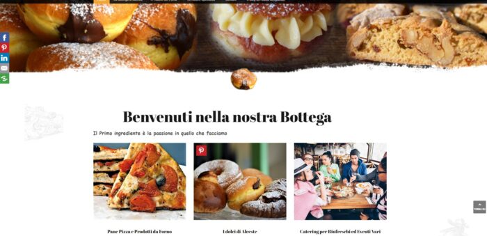 Sito Web Bottega di ALceste