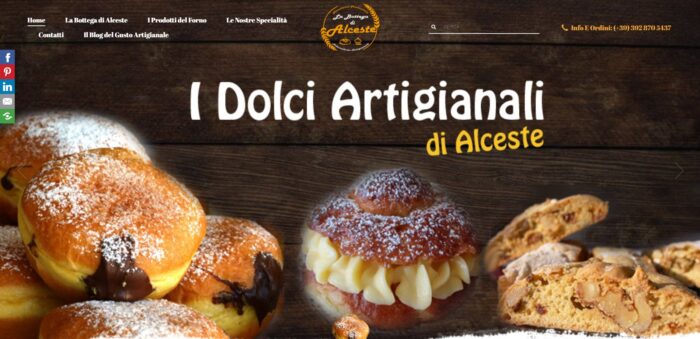 Sito Web Bottega di ALceste21